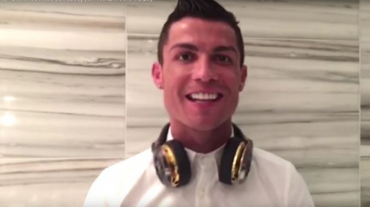 Cristiano Ronaldo cântă alături de Enrique Iglesias şi Jennifer Lopez (VIDEO VIRAL)