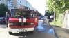 GRAV ACCIDENT la Ciocana! Două automobile s-au ciocnit, iar unul dintre ele A LUAT FOC (FOTO/VIDEO)