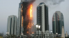 INCENDIU DEVASTATOR în Dubai! Ard 30 DE ETAJE ale Turnului Sulafa (VIDEO)