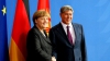 Merkel la Bișkek: Germania este interesată într-o ameliorare grabnică a relațiilor cu Rusia