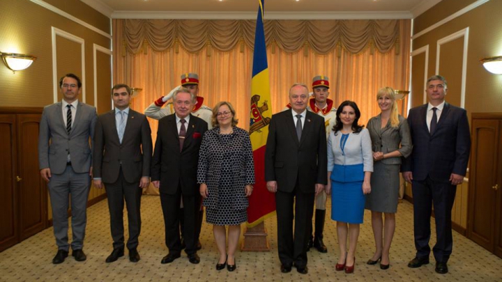 Președintele Ncolae Timofti a primit scrisorile de acreditare a trei noi ambasadori (FOTO)