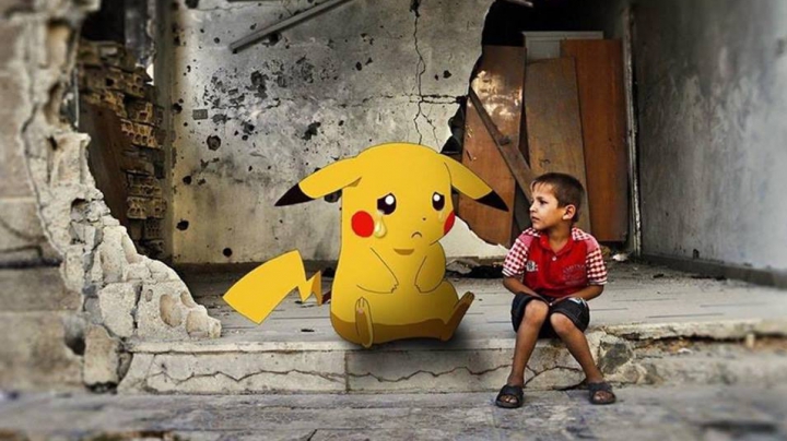 Pokemon Go ar putea fi o SALVARE pentru copiii din Siria. Cum este posibil