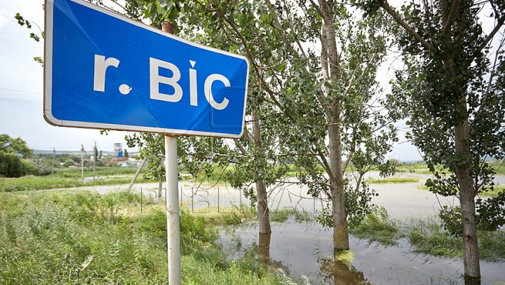 NO COMMENT: O apă verde şi urât mirositoare a ajuns în râul Bâc şi lacul Ghidighici