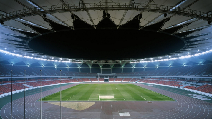 IMAGINE ULUITOARE! Cum arată un stadion din China după inundaţiile puternice (FOTO)