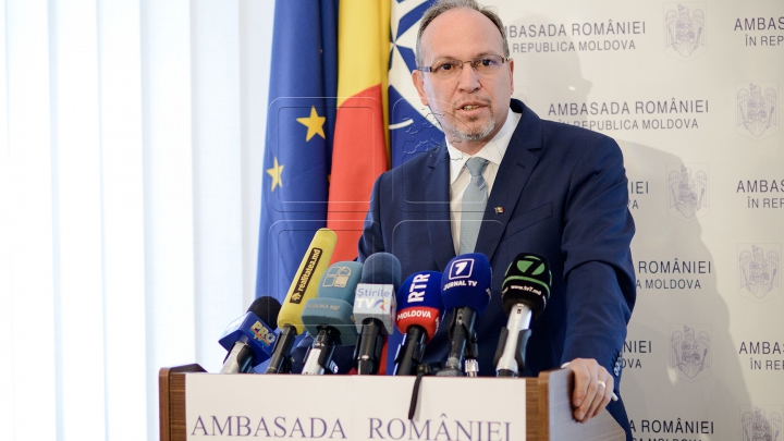 Noul ambasador român la Chişinău: România va fi un model de integrare europeană pentru Moldova (FOTO)