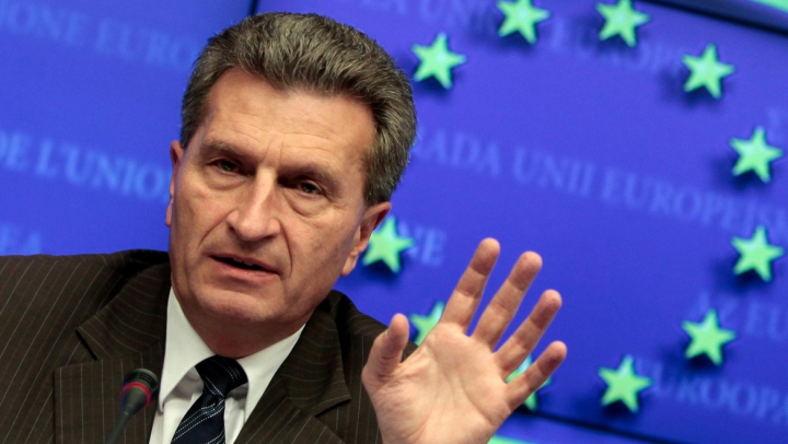 Comisarul european Oettinger nu crede în ieşirea Marii Britanii din Uniunea Europeană