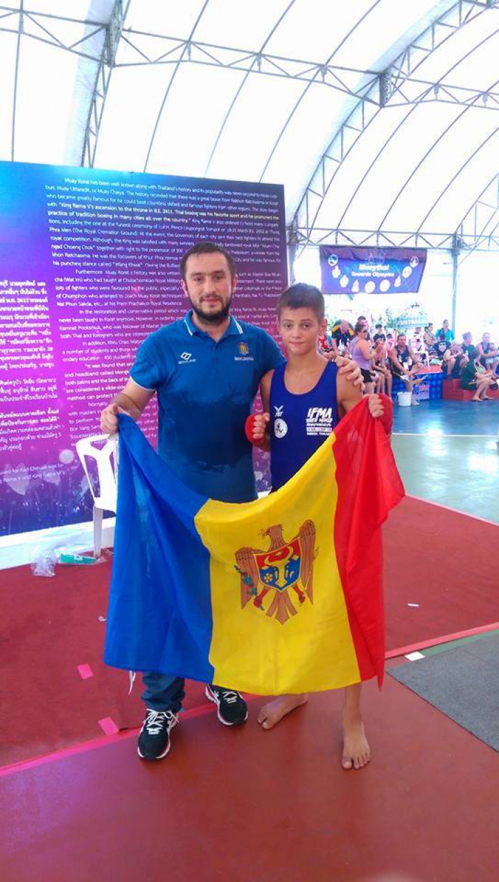 ARGINT pentru Moldova la Campionatul Mondial de Muay Thai (FOTO)