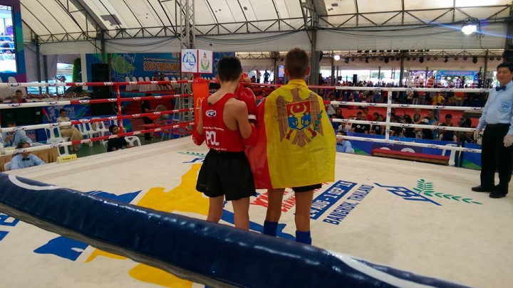 ARGINT pentru Moldova la Campionatul Mondial de Muay Thai (FOTO)