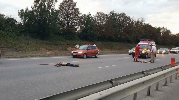 Accident GROAZNIC lângă Stăuceni! Un motociclist a murit, iar altul este în stare critică (FOTO)
