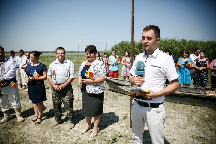 "EU sunt Moldova" a debutat în sudul ţării. FOTOREPORT de la Giurgiulești, Alexandru Ioan Cuza și Slobozia Mare 