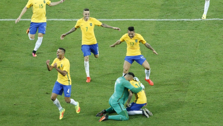 Echipa olimpică de fotbal a Braziliei a câştigat medalia de aur la JO 2016