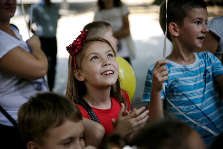 "Parcuri Edelweiss". Două terenuri de joacă au fost inaugurate la Ciocana şi Botanica (FOTOREPORT)