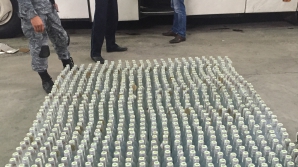  Peste 700 de litri de votcă de contrabandă, reținuți la vama Giurgiulești (FOTO/VIDEO)