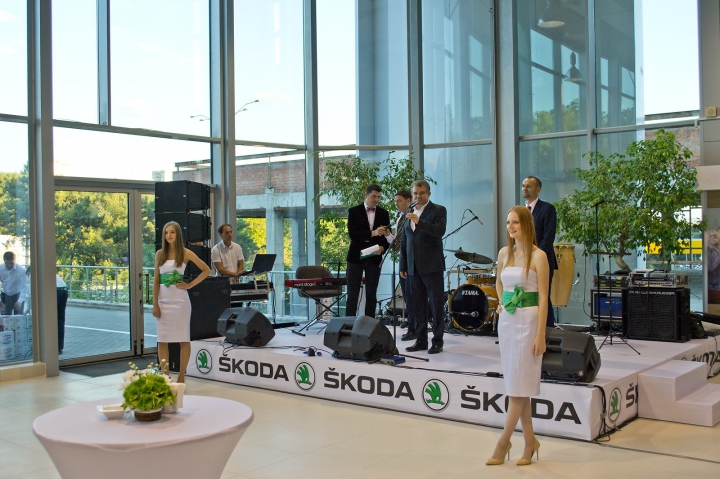 (P) Noul showroom Skoda Moldova şi-a deschis uşile!