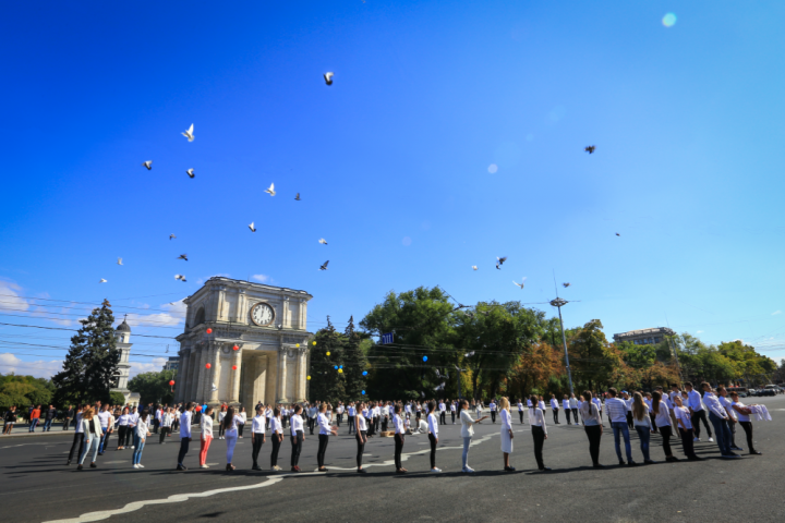 Ziua Internațională a Păcii! Evenimentul a fost organizat sub egida Ministerului de Interne (FOTO)