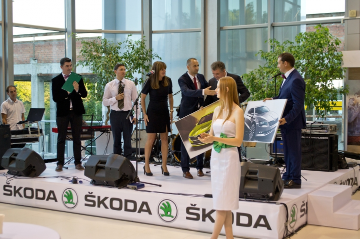 (P) Noul showroom Skoda Moldova şi-a deschis uşile!