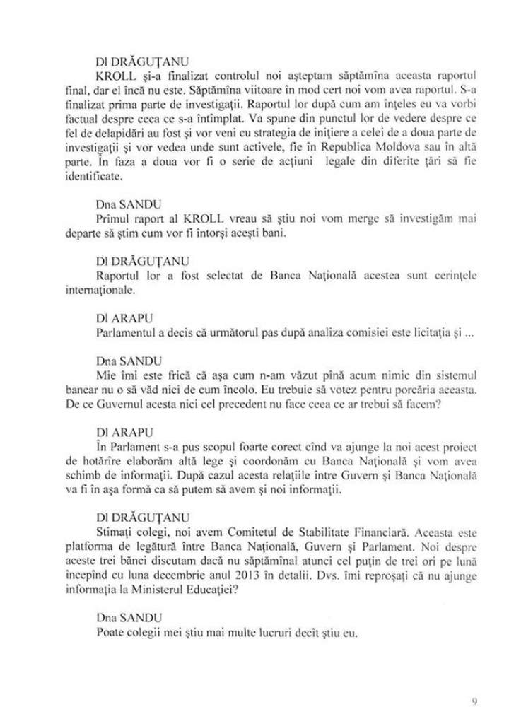 DOCUMENT SECRET! Maia Sandu A VOTAT pentru acordarea creditului de urgență la BEM, convinsă de ministrul Finanțelor din PLDM