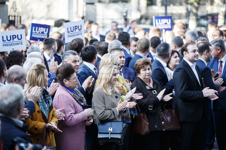 Marian Lupu s-a lansat în campania prezidențială: Sunt susţinător convins al integrării europene (FOTOREPORT)