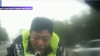 VIRAL PE INTERNET! Un polițist a fost purtat doi kilometri pe capota unei mașini (VIDEO)