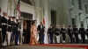 Prima doamnă a Americii, apariție demnă de covorul roșu la ultimul dineu de stat organizat de soții Obama