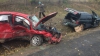 ACCIDENT GRAV pe traseul Chişinău-Sculeni: O persoană a murit, iar trei au ajuns la spital (FOTO)