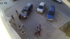 IMAGINI ŞOCANTE! Un avocat a lovit din plin cu maşina două tinere aflate pe trotuar (VIDEO)