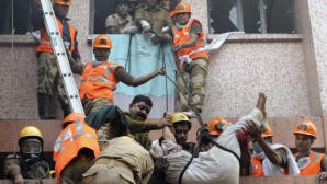 Incendiu DE PROPORŢII! Un spital in India a fost cuprins de flăcări