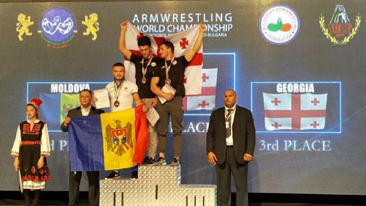 Argint pentru Moldova! Daniel Procopciuc a devenit vicecampion mondial la Armwrestling