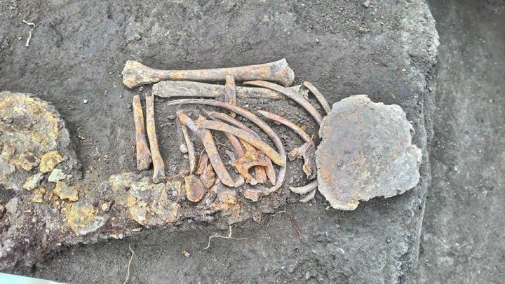 Istoria RENAŞTE la Căuşeni! Arheologii au descoperit oseminte din timpurile Imperiului Otoman (FOTO)