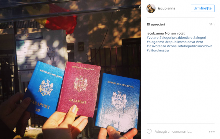 Cum au fost văzute alegerile prezidenţiale din Moldova pe Instagram (FOTO)