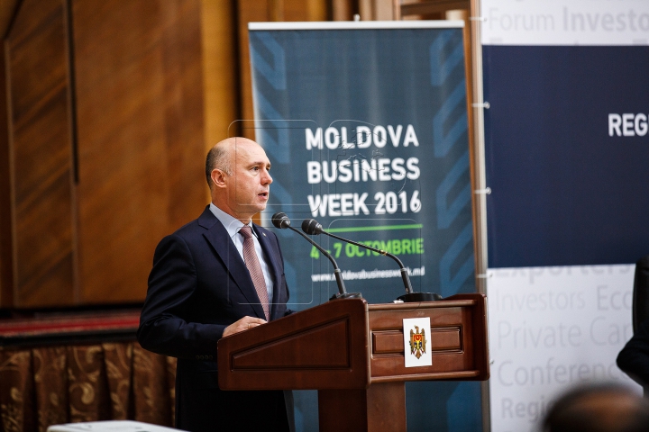 Moldova Business Week. Pavel Filip: Punem Moldova pe harta investitorilor internaţionali (FOTOREPORT)