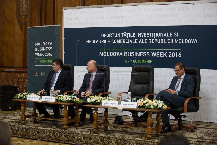 Moldova Business Week. Pavel Filip: Punem Moldova pe harta investitorilor internaţionali (FOTOREPORT)