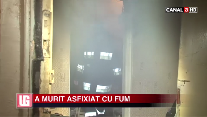 ÎNGROZITOR! Un bărbat din Capitală A MURIT ASFIXIAT cu fum (VIDEO)