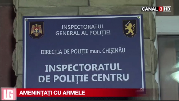 Ameninţaţi cu armele! Cum şi-au rezvolat disensiunile câţiva tineri din Capitală (VIDEO)