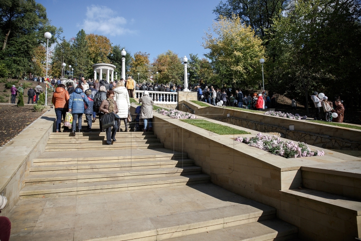 Scara Cascadelor, în sfârşit inaugurată! Cât de frumos este monumentul unic în Moldova (FOTOREPORT)