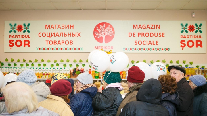 Un nou magazin social, inaugurat în Capitală (FOTO)