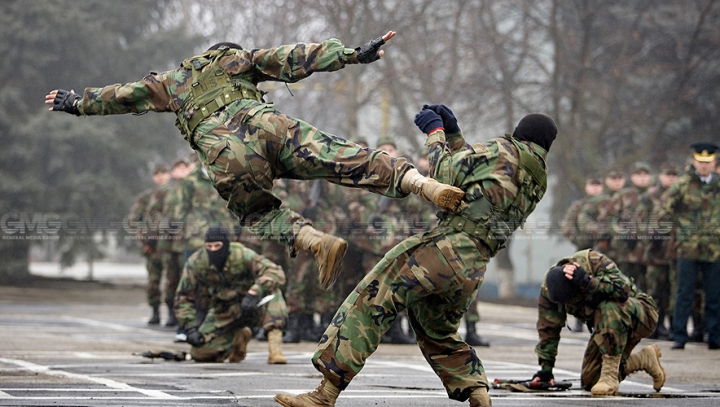 Sărbătoare cu lupte și armament. Academia Militară "Alexandru cel Bun" a împlinit 24 de ani