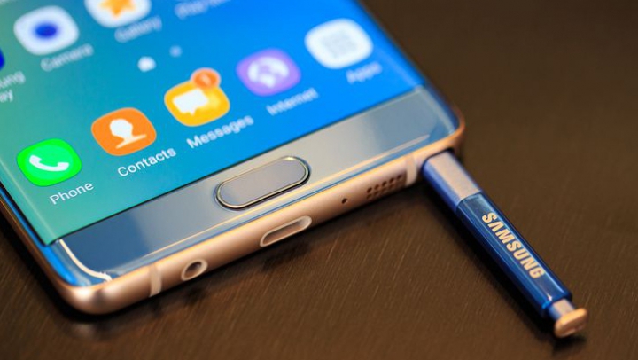 Un update oficial Samsung va limita bateria telefoanelor Note 7 din Europa