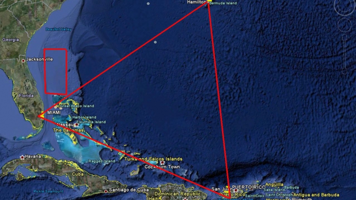MISTER DESLUŞIT! Din ce motiv DISPAR avioanele şi vapoarele în zona Triunghiului Bermudelor