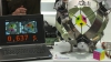 RECORD MONDIAL! Un robot rezolvă un cub Rubik cu o viteză uimitoare