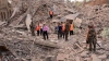 Salvare dramatică! Un copil, scos din ruinele unei clădiri distruse de bombardament