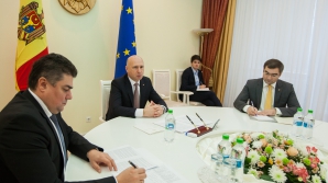 Pavel Filip a avut o întrevedere cu viceprim-ministrul Ucrainei, Stepan Kubiv. Subiectele discutate