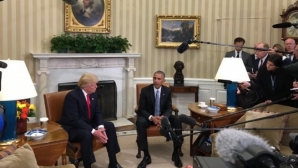 Donald Trump, la Casa Albă: Abia aştept să-i cer în viitor sfatul preşedintelui Barack Obama