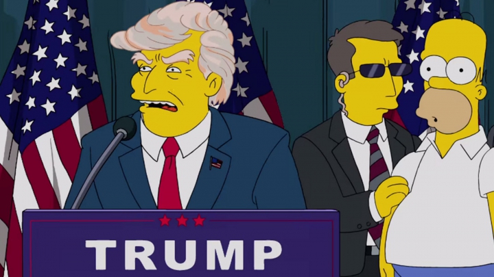 Viața bate filmul! CALITĂŢILE PROFETICE ale seriei "The Simpsons" în privința lui Donald Trump (VIDEO)