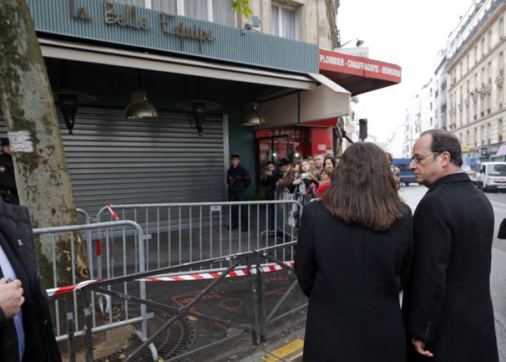 Tăcere pe străzile Franței: S-a împlinit un an de la atentatele teroriste de la Paris (FOTOREPORT)