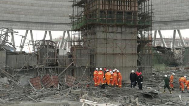 TRAGEDIE în China! Zeci de morţi după ce o staţie electrică s-a prăbuşit