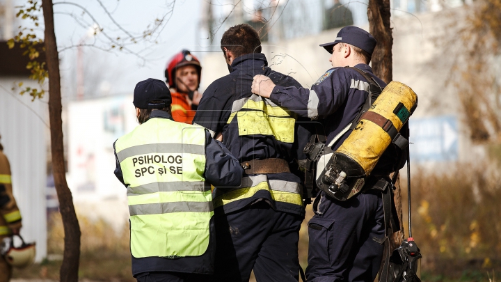 RĂMĂŞITE UMANE, descoperite în ruinele clădirii de pe strada Uzinelor care a ars în noiembrie anul trecut