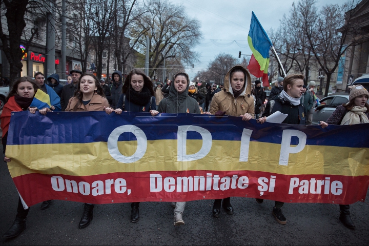 Partidul DA și unioniștii au protestat față de rezultatele alegerilor (FOTOREPORT)