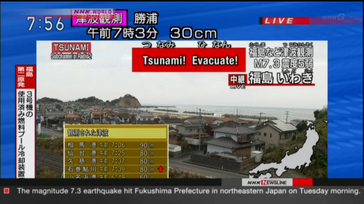 Cutremur puternic în Japonia. Coasta de Est, LOVITĂ DE TSUNAMI (FOTO/VIDEO)