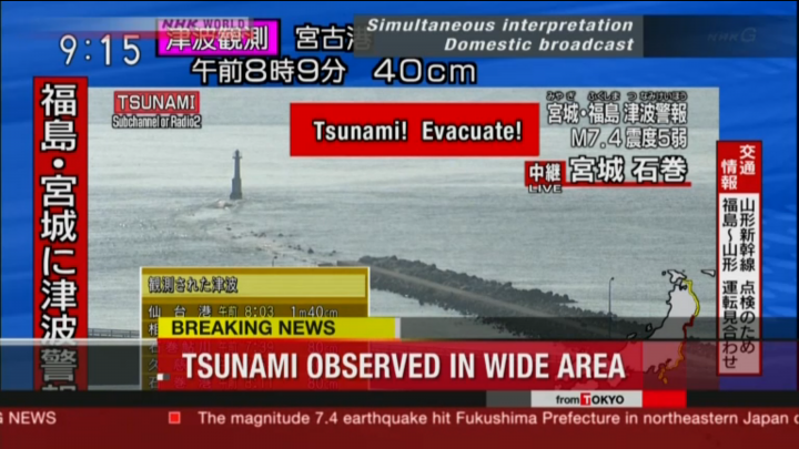 Cutremur puternic în Japonia. Coasta de Est, LOVITĂ DE TSUNAMI (FOTO/VIDEO)